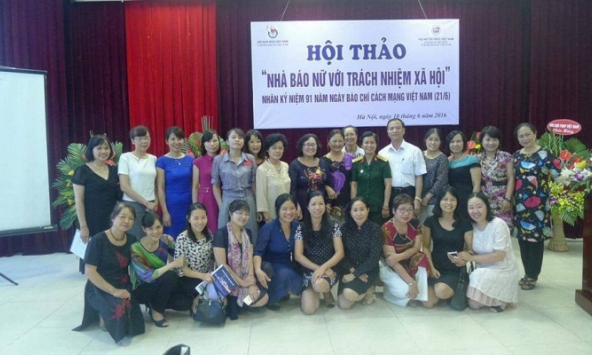 Nữ trí thức nhà báo - Đội ngũ truyền thông chuyên nghiệp của Hội Nữ trí thức Việt Nam