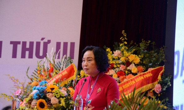 GS.TS Lê Thị Hợp làm Chủ tịch Hội Nữ trí thức Việt Nam khoá III, nhiệm kỳ 2021 - 2026