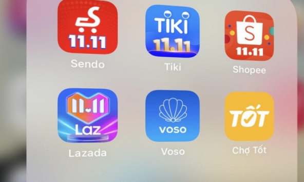 Ngập tràn các chương trình giảm giá, siêu sale ngày 12/12 trên các sàn thương mại điện tử