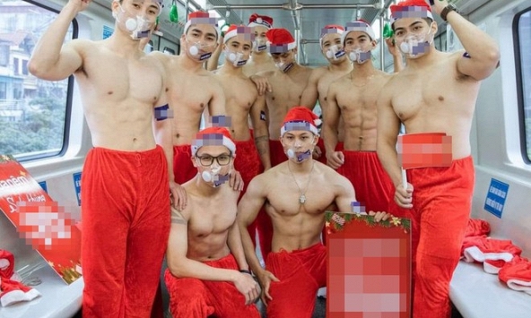 Vụ cởi trần quảng cáo trên tàu điện Cát Linh - Hà Đông, lãnh đạo Sở văn hóa nói gì?