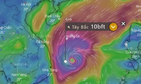 3 kịch bản ứng phó với bão Rai sắp vào Biển Đông 