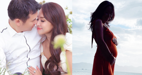 Vân Hugo khoe bụng bầu, xác nhận mang thai lần 2 