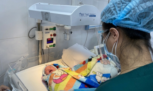 Những 'công dân' đầu tiên của năm 2022 tại bệnh viện sản lớn nhất miền Bắc