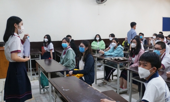 TPHCM: Thêm bốn khối lớp sẽ học trực tiếp từ 4/1