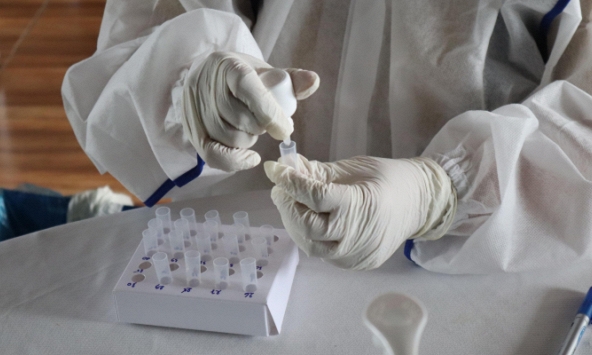 Bộ Công an làm việc với CDC Bình Phước về việc mua kit test nhanh của Công ty Việt Á