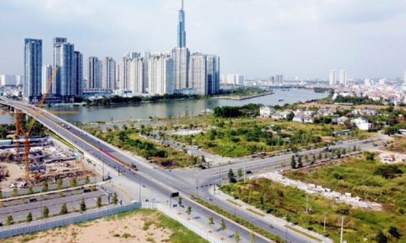 Ngân hàng đầu tiên lên tiếng khẳng định chưa cấp tín dụng vụ đấu giá đất Thủ Thiêm