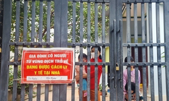 Thanh Hóa: Xã khóa trái cổng nhà những người ở vùng dịch về quê