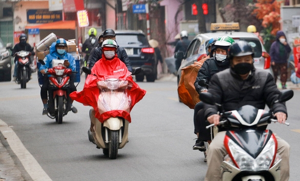 Miền Bắc chuẩn bị đón mưa rào, trời rét