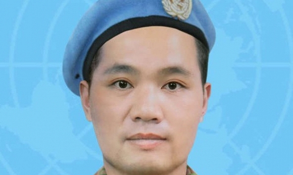 Một sĩ quan hy sinh khi làm nhiệm vụ gìn giữ hòa bình Liên Hiệp Quốc