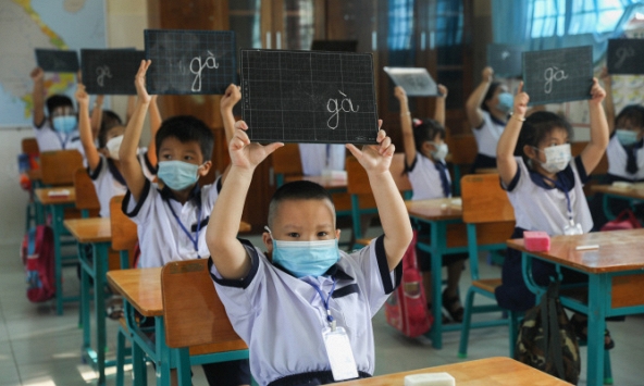 Từ 14/2, TP HCM cho trẻ mầm non, tiểu học đến trường