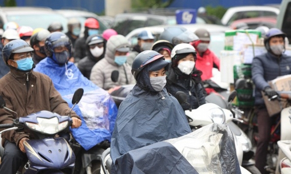 Miền Bắc trở mưa dông diện rộng, rét đậm rét hại đến hết tuần