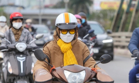 Không khí lạnh tăng cường, miền Bắc chuyển trạng thái rét khô