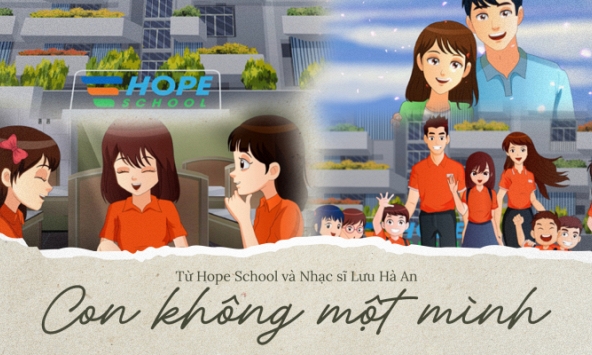 Nhạc sĩ Lưu Hà An sáng tác bài hát dành cho các em nhỏ trường Hy Vọng