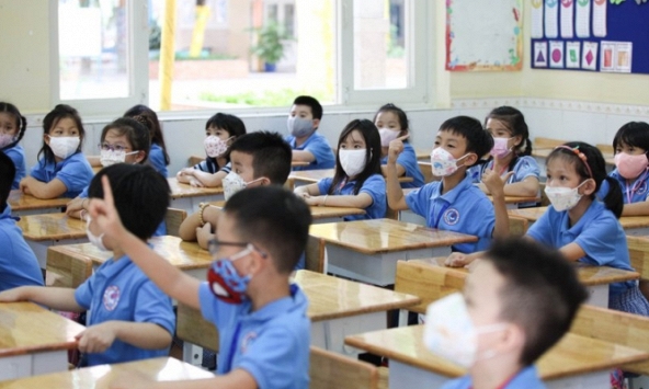 Trẻ nhiễm Covid-19 tăng gấp 3, trường học ở TP.HCM tăng cường nhiều biện pháp phòng dịch