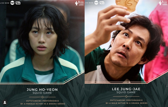 Lee Jung Jae và Jung Ho Yeon 'Squid Game' thắng giải Nam/nữ chính xuất sắc tại SAG