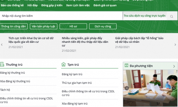 Cách tra cứu thông tin cá nhân trên cơ sở dữ liệu quốc gia