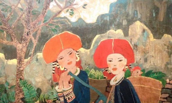 Triển lãm Nét đẹp miền núi của Câu lạc bộ Nữ họa sĩ