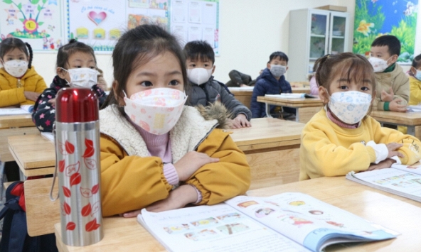 Hà Nội: Học sinh lớp 1 - 6 trở lại trường từ 6/4