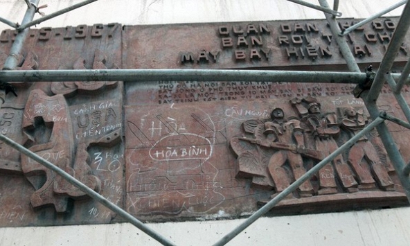 Quận Ba Đình đề nghị giữ nguyên trạng bức phù điêu bên trong dự án cao ốc 61 Trần Phú