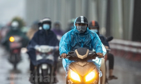 Miền Bắc mưa to, trời chuyển lạnh dịp nghỉ lễ 30/4, 1/5