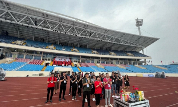 Mưa lớn trước lễ Khai mạc SEA Games 31