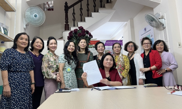 Lễ ký kết Biên bản ghi nhớ giữa Hội Nữ trí thức Việt Nam và Hiệp hội sức mạnh phụ nữ Nga