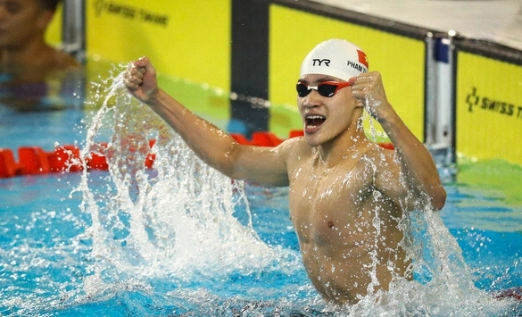 Bơi lội Việt Nam lập thành tích kỷ lục tại SEA Games 31