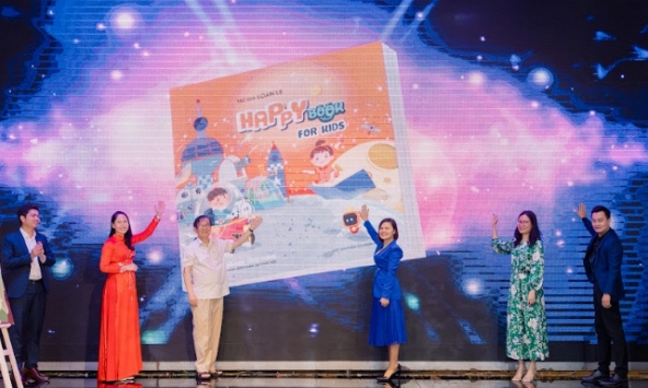 Ra mắt dự án 'Happy book for kids' - đồng hành cùng những người làm cha làm mẹ