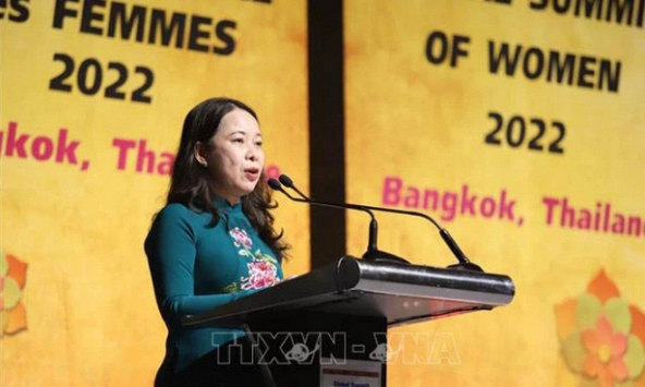 Khai mạc Hội nghị Thượng đỉnh phụ nữ toàn cầu 2022: Phó Chủ tịch nước Võ Thị Ánh Xuân nêu 4 nội dung kiến nghị
