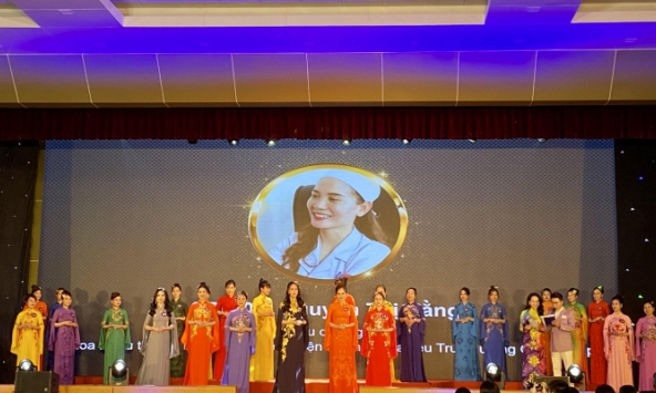 Đêm chung kết Hội thi 'Phụ nữ ngành Y duyên dáng, chuyên nghiệp, tận tâm'