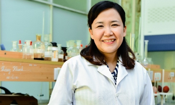 PGS.TS Hồ Thị Thanh Vân - người nhận giải thưởng Nhà khoa học nữ tài năng thế giới năm 2022