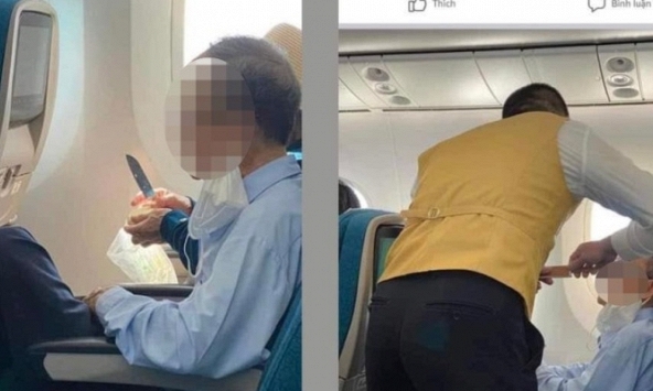 Cục Hàng không lên tiếng về việc để lọt con dao gia dụng lên khoang hành khách của máy bay