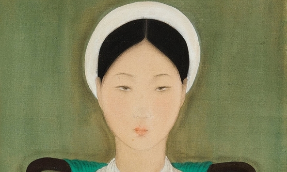 Tranh 'Phụ nữ Việt Nam' của họa sĩ Lê Phổ được bán giá 780.000 đôla Singapore