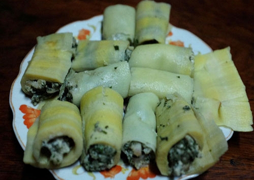 Măng nhường - món ăn dân giã của người Tày