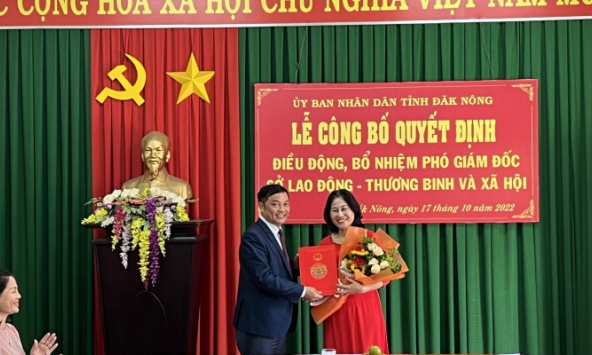 Phó giám đốc Sở xin thôi việc ngay lễ công bố quyết định bổ nhiệm