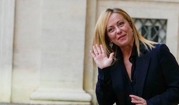 Bà Giorgia Meloni trở thành nữ Thủ tướng đầu tiên của Italy 