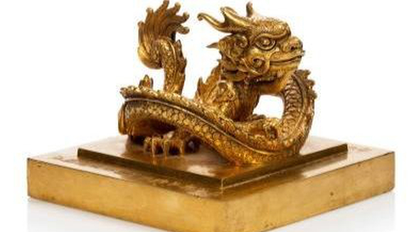 Hôm nay đấu giá ấn vàng 'Hoàng đế chi bảo': con dấu quan trọng nhất của triều Nguyễn