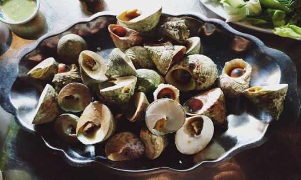 Ốc vú nàng Côn Đảo – Món ăn có tên gợi cảm mà cực ngon
