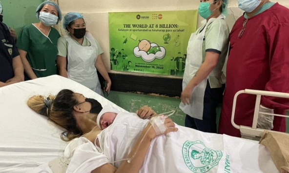 Công dân thứ 8 tỷ của thế giới là một bé gái người Philippines