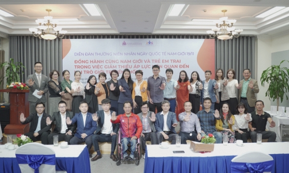 Đồng hành cùng nam giới và trẻ em trai trong việc giảm thiểu áp lực liên quan đến vai trò giới truyền thống