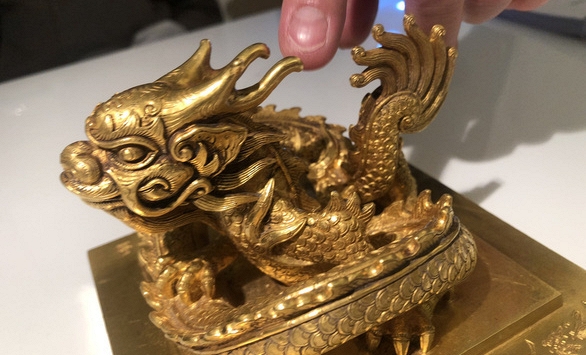 Việc hồi hương ấn vàng 'Hoàng đế chi bảo' được đề cử sự kiện văn hóa nổi bật 2022