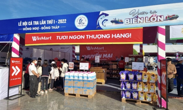 Winmart đồng hành cùng 'Lễ hội cá tra năm 2022' lần đầu tiên được tổ chức tại Đồng Tháp