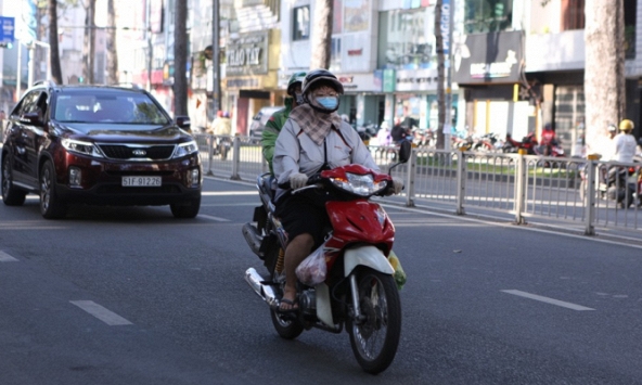 TP.HCM lạnh trong ngày Giáng sinh