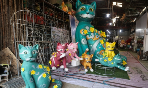 Lộ diện linh vật Đường hoa Tết Quý Mão