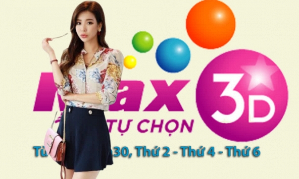 Vietlott 2/1/2023: Trực tiếp Vietlott Max 3D thứ Hai ngày 2/1/2023