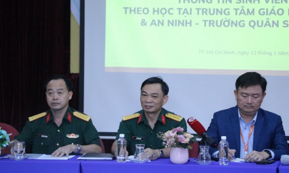 Họp báo vụ nữ sinh HUFLIT la hét tại Trường Quân sự Quân khu 7: Video cắt ghép, không có chuyện hiếp dâm, chết người