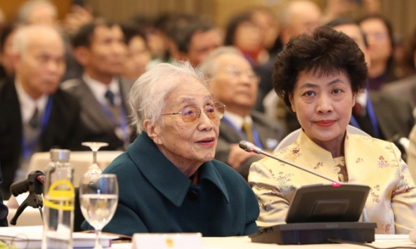 Bà Nguyễn Thị Bình: 'Hiệp định Paris là thắng lợi quyết định đi đến thống nhất đất nước'