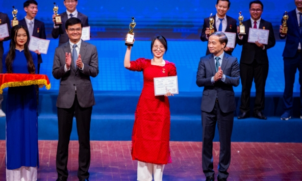 Nhà khoa học nữ duy nhất được đề cử gương mặt trẻ Việt Nam tiêu biểu 2022