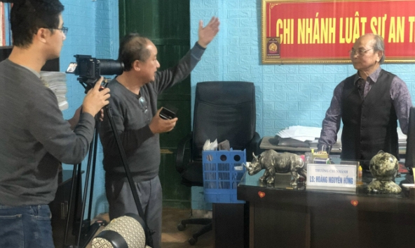 Khởi quay phim tài liệu về Luật sư Vũ Trọng Khánh