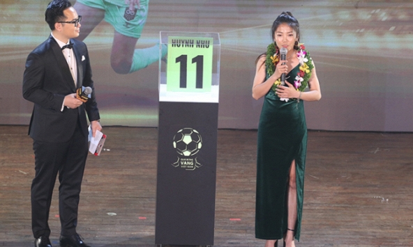 Huỳnh Như lập kỷ lục chưa từng có trong lịch sử Quả Bóng Vàng Việt Nam